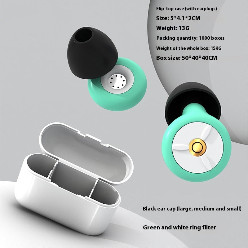 Ultra-Soft Noise-Canceling Sleep Earplugs for Deep Sleep